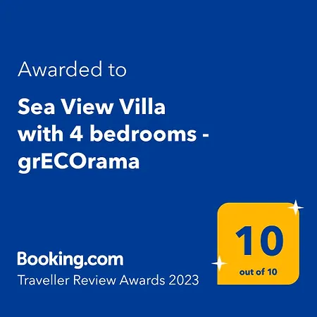 Villa Sea View With 4 Bedrooms - Grecorama *
